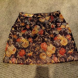 Brocade Club Monaco Mini Skirt